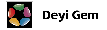 Deyi Gem logo