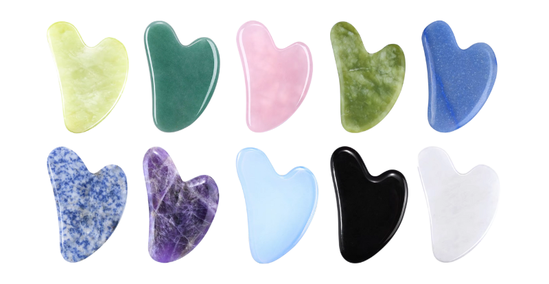 jade gua sha stone