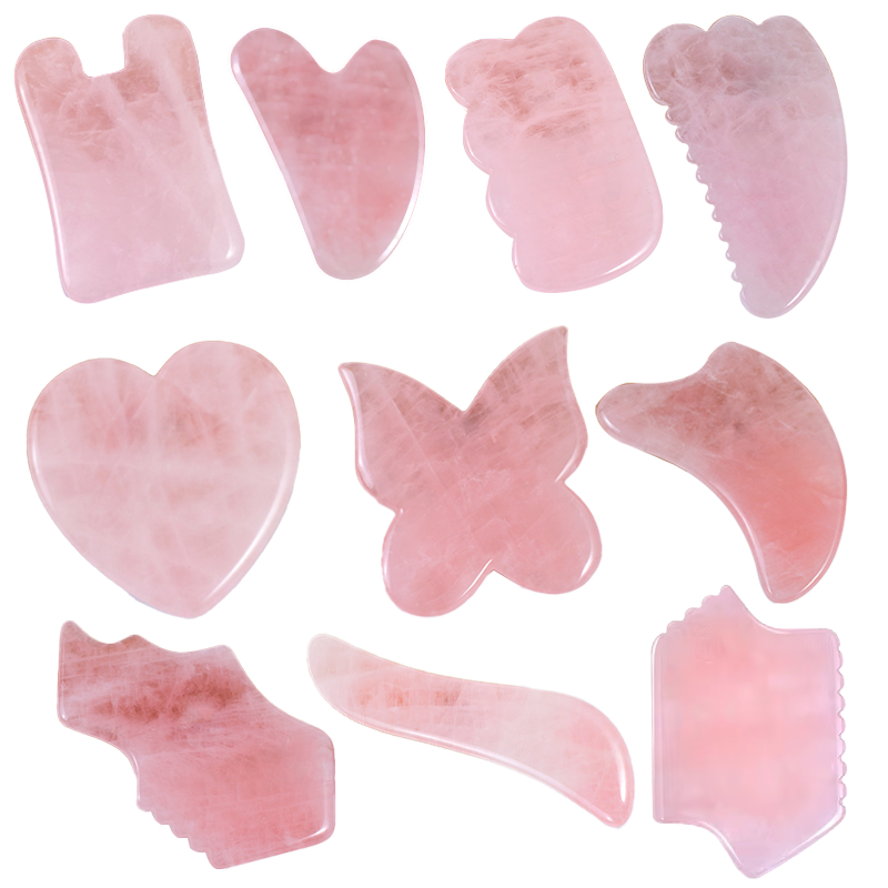 rose quartz gua sha