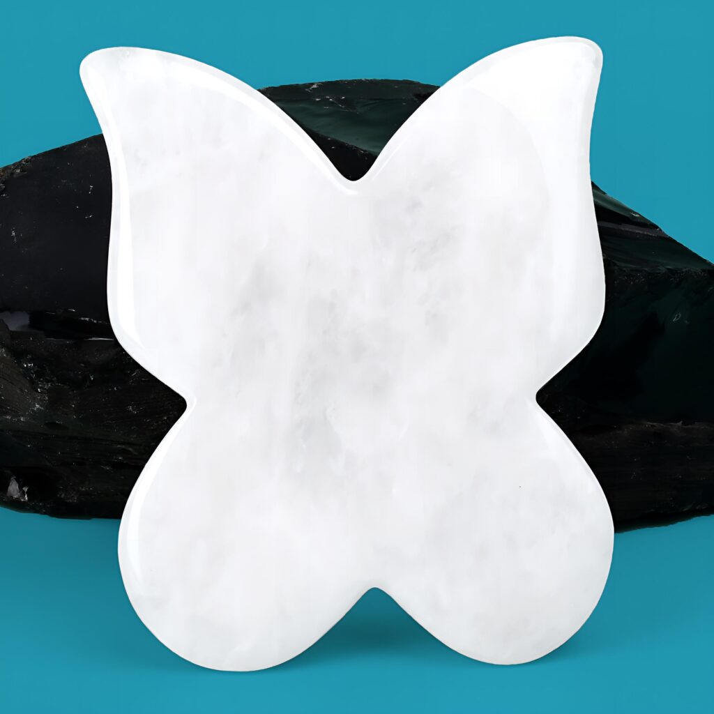 white jade gua sha