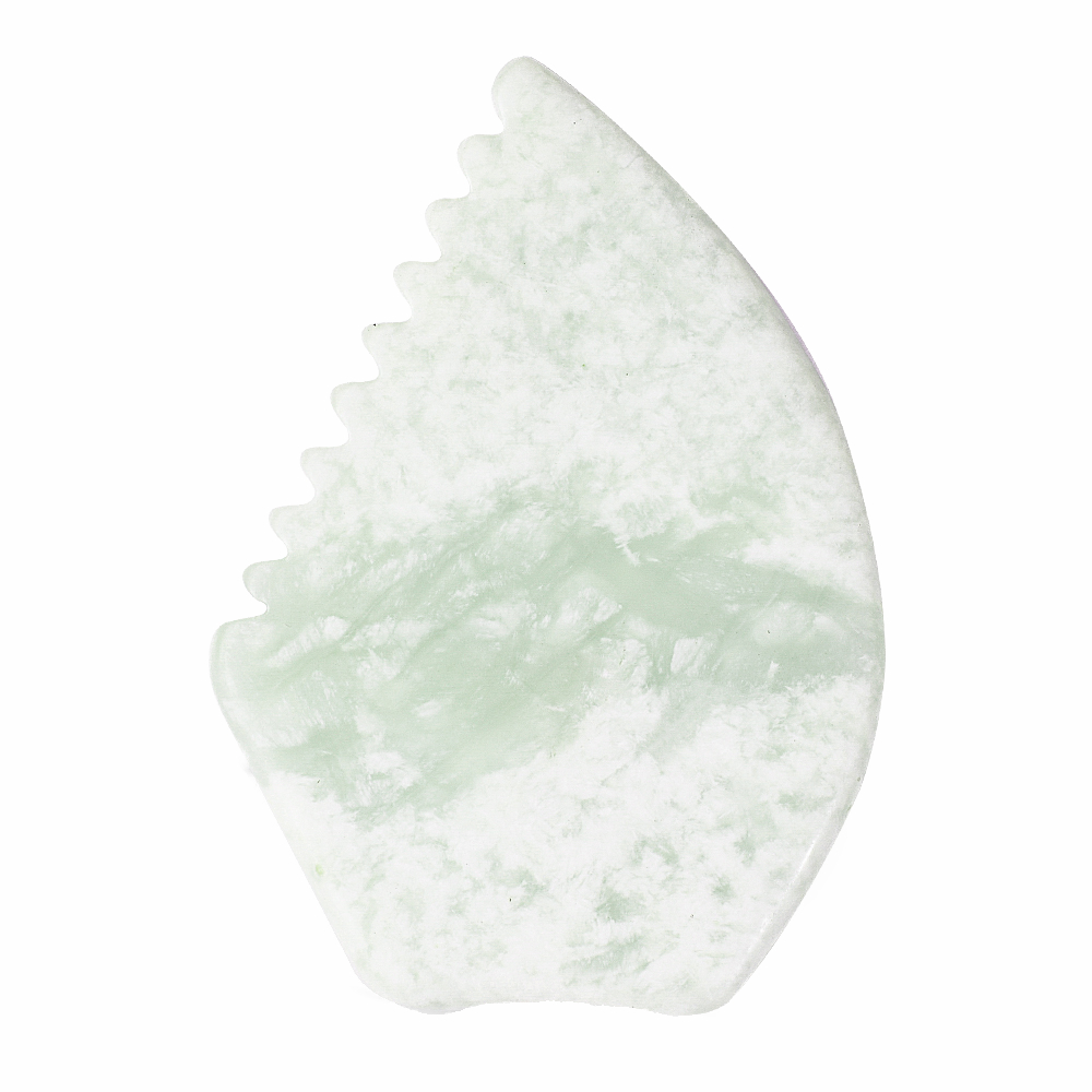 jade gua sha stone
