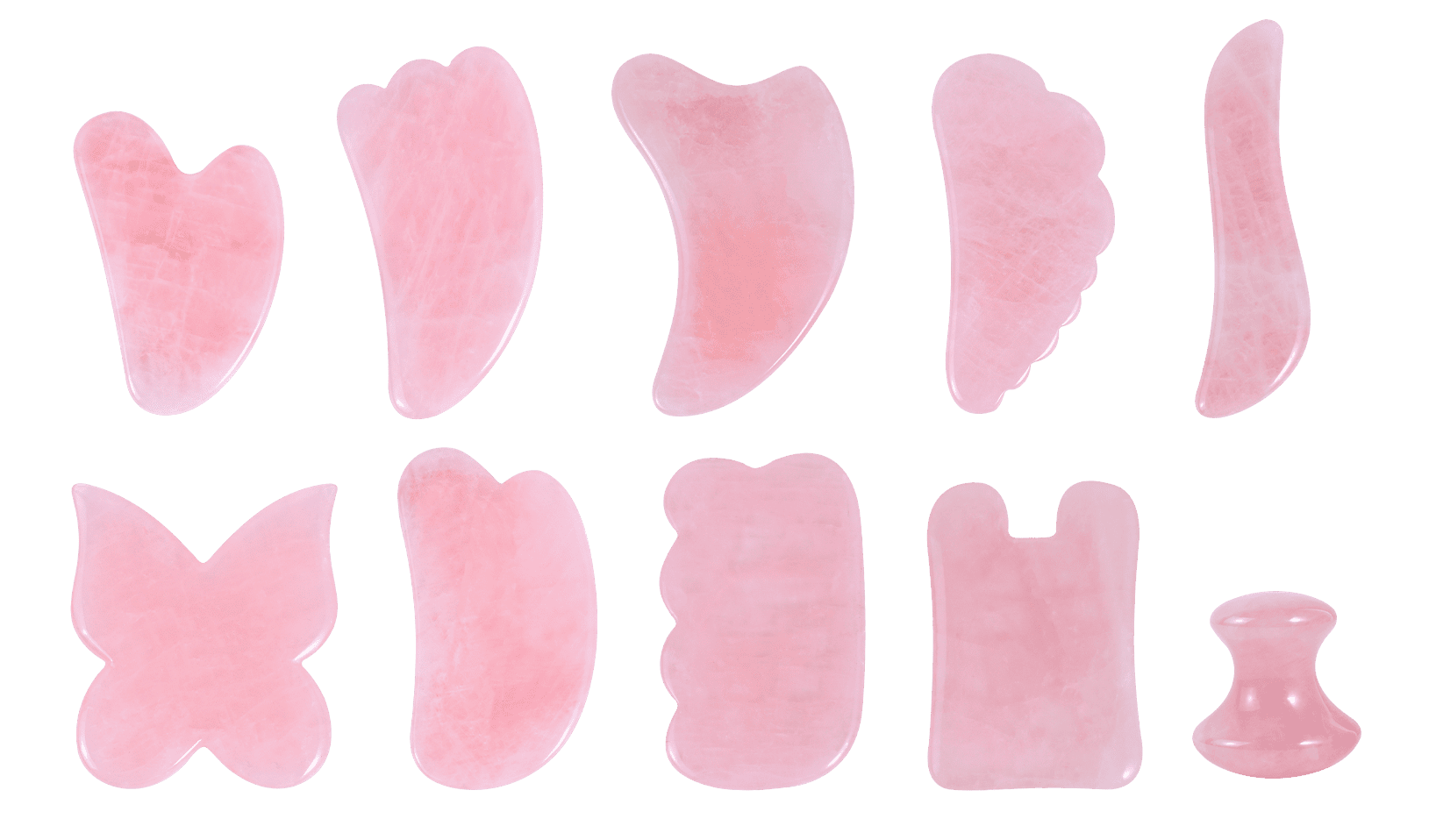 rose quartz gua sha stone rose quartz gua sha stone