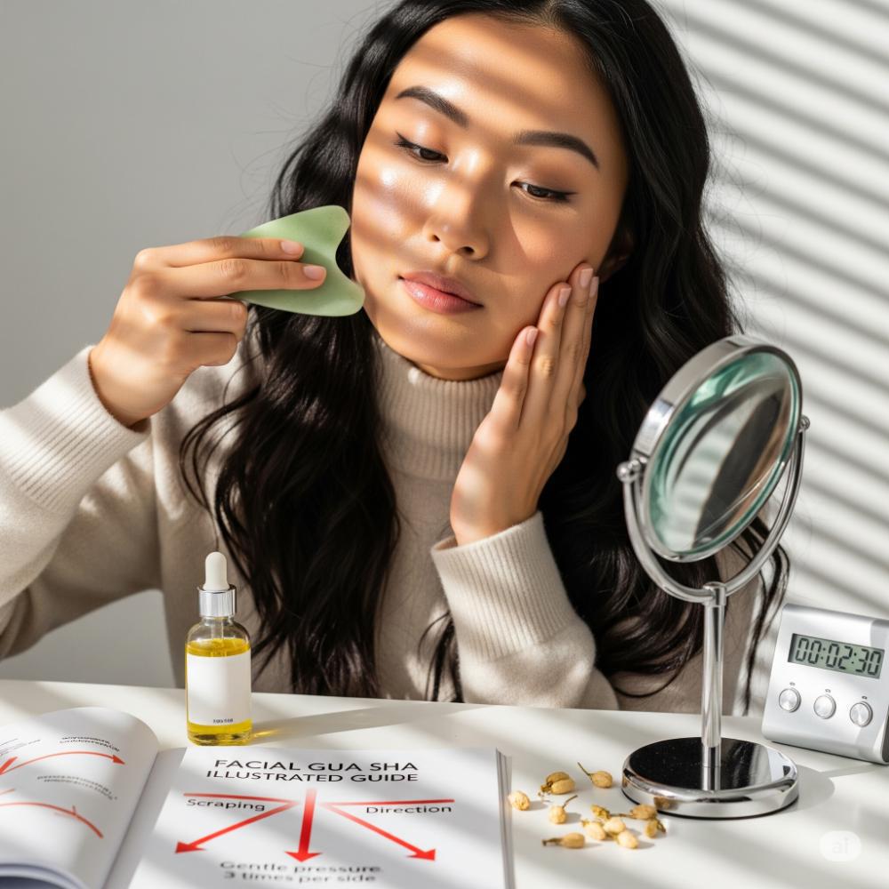 How to use Gua Sha tool