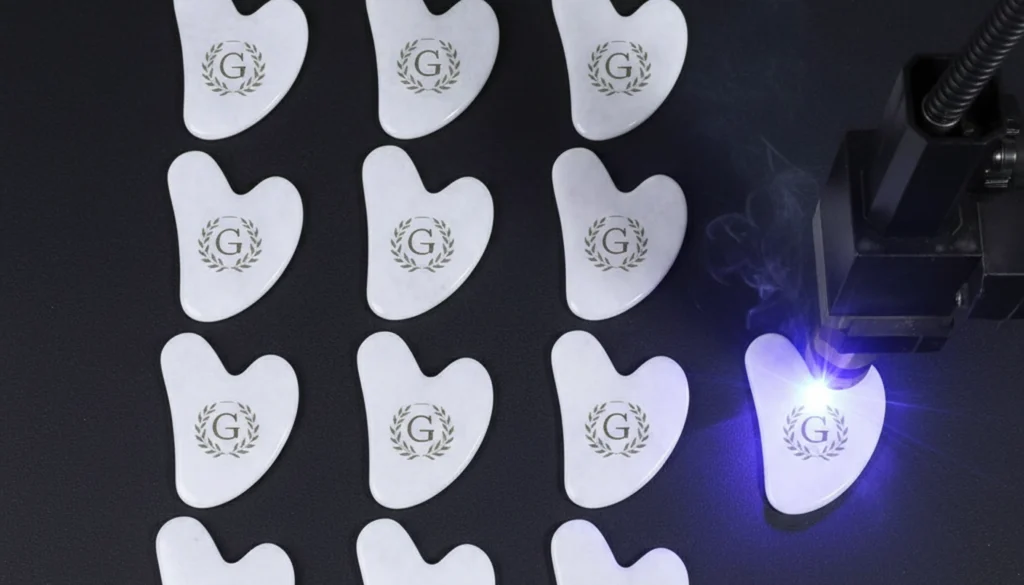 Jade Laser Engraving LOGO