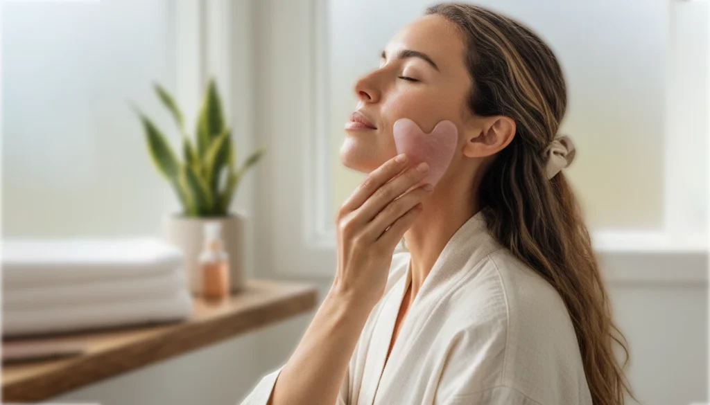 Rose Quartz Gua Sha