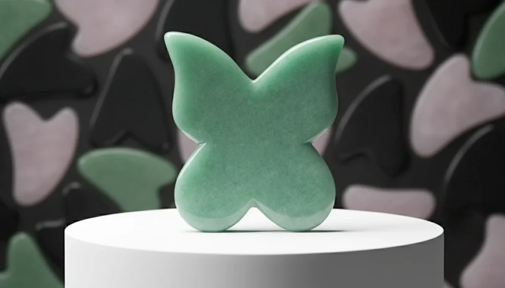 custom jade gua sha tool 