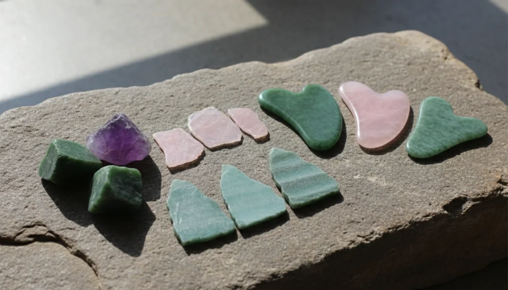 custom jade gua sha tool 